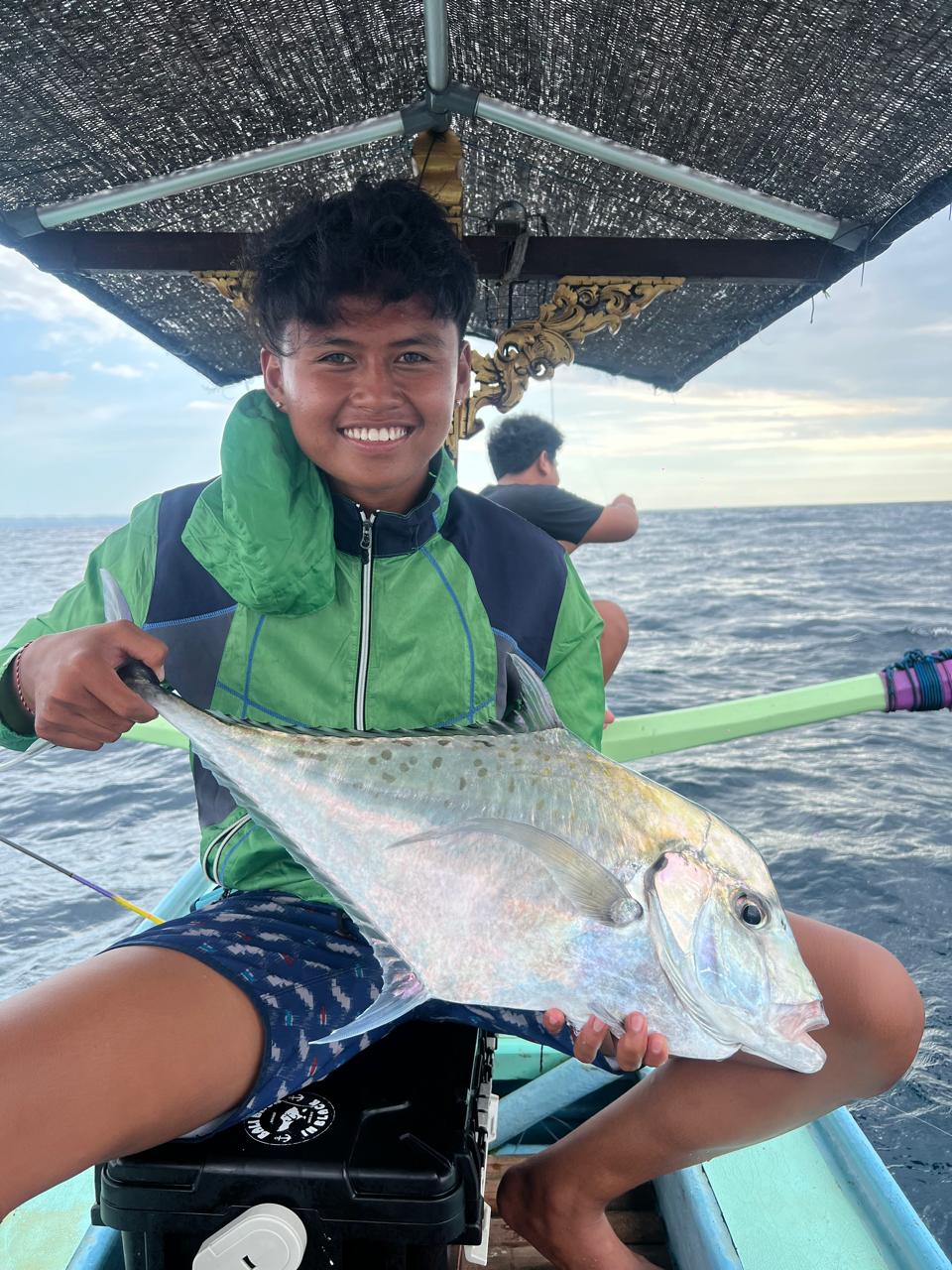 Young crew with trevally